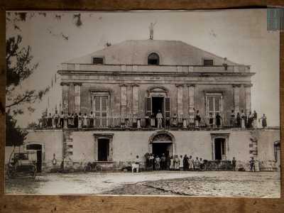 La masseria in un'immagine del 1938